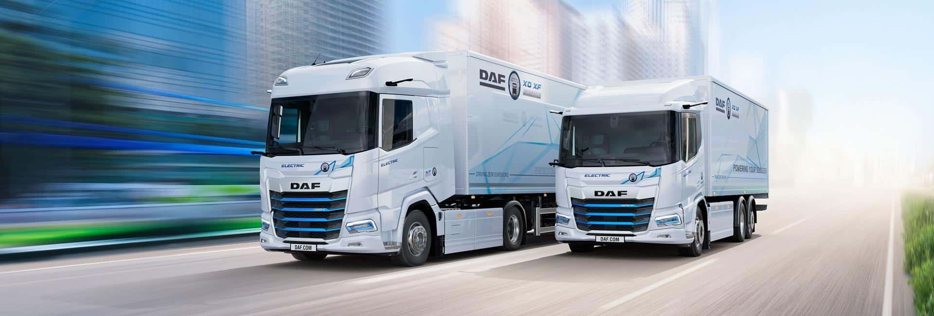 Detalle del DAF XF Electric