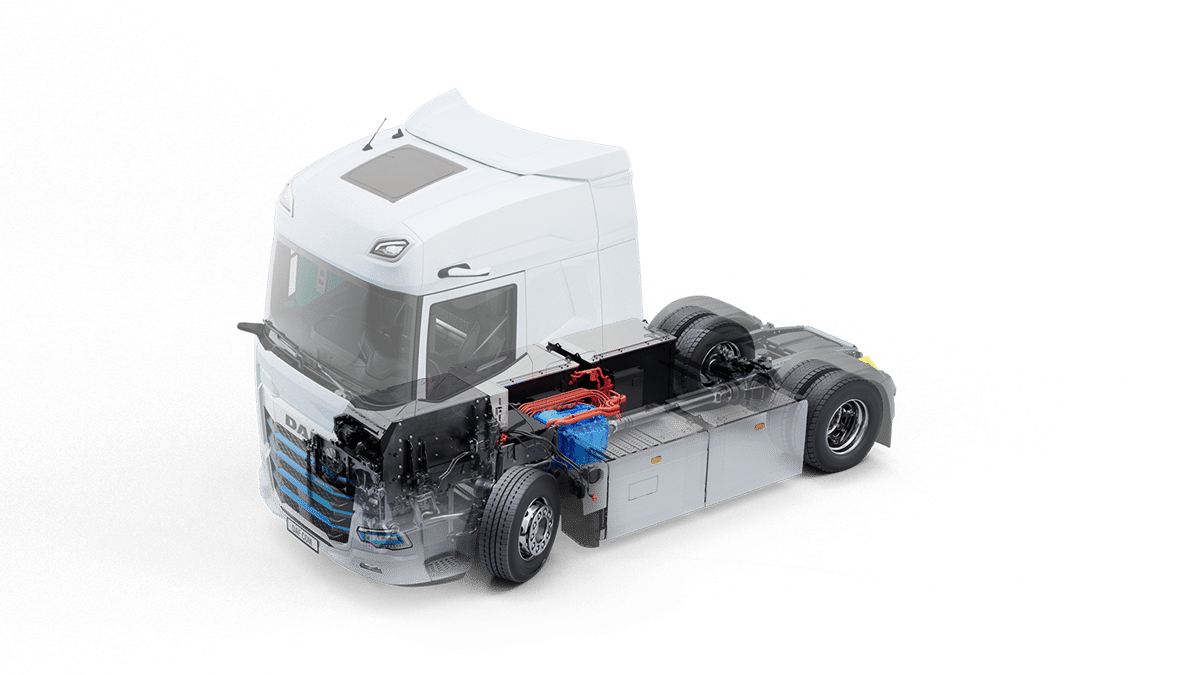 Detalle DAF XF Electric