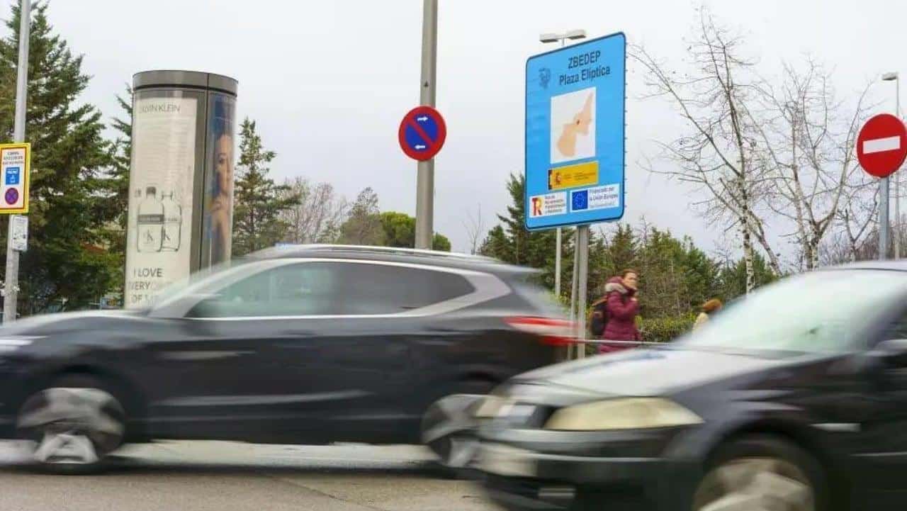 Controles de calidad del aire y tráfico en Madrid