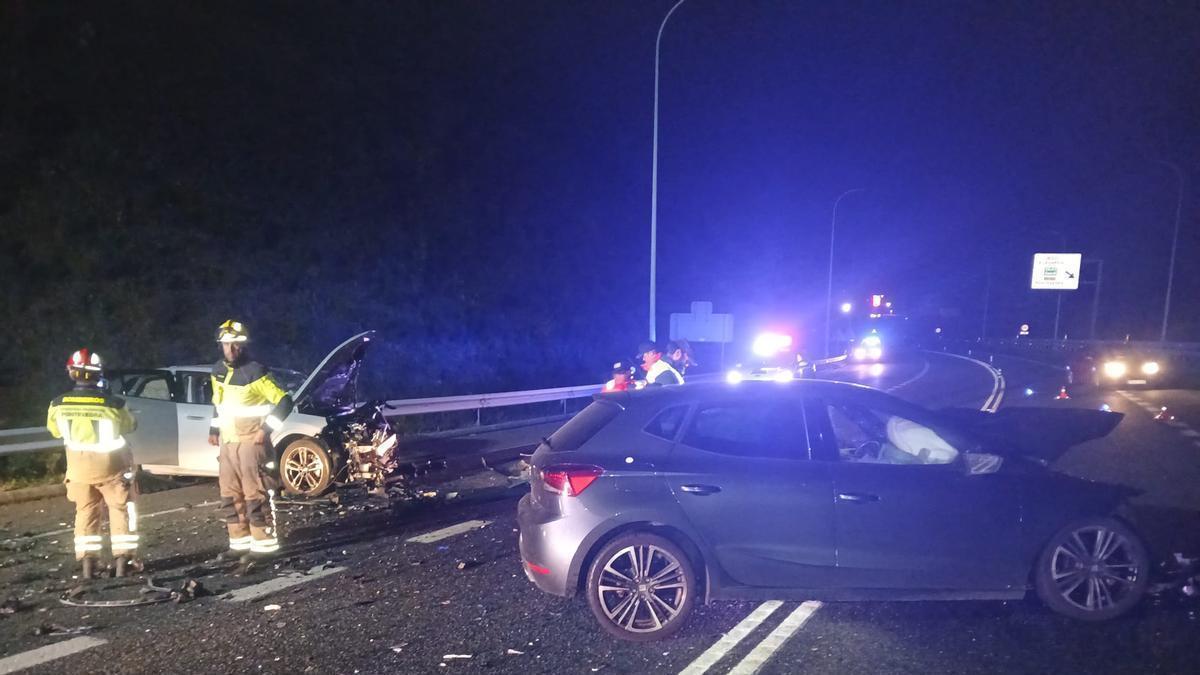 Accidente de tráfico en Galicia Accidente de tráfico en carretera en Galicia