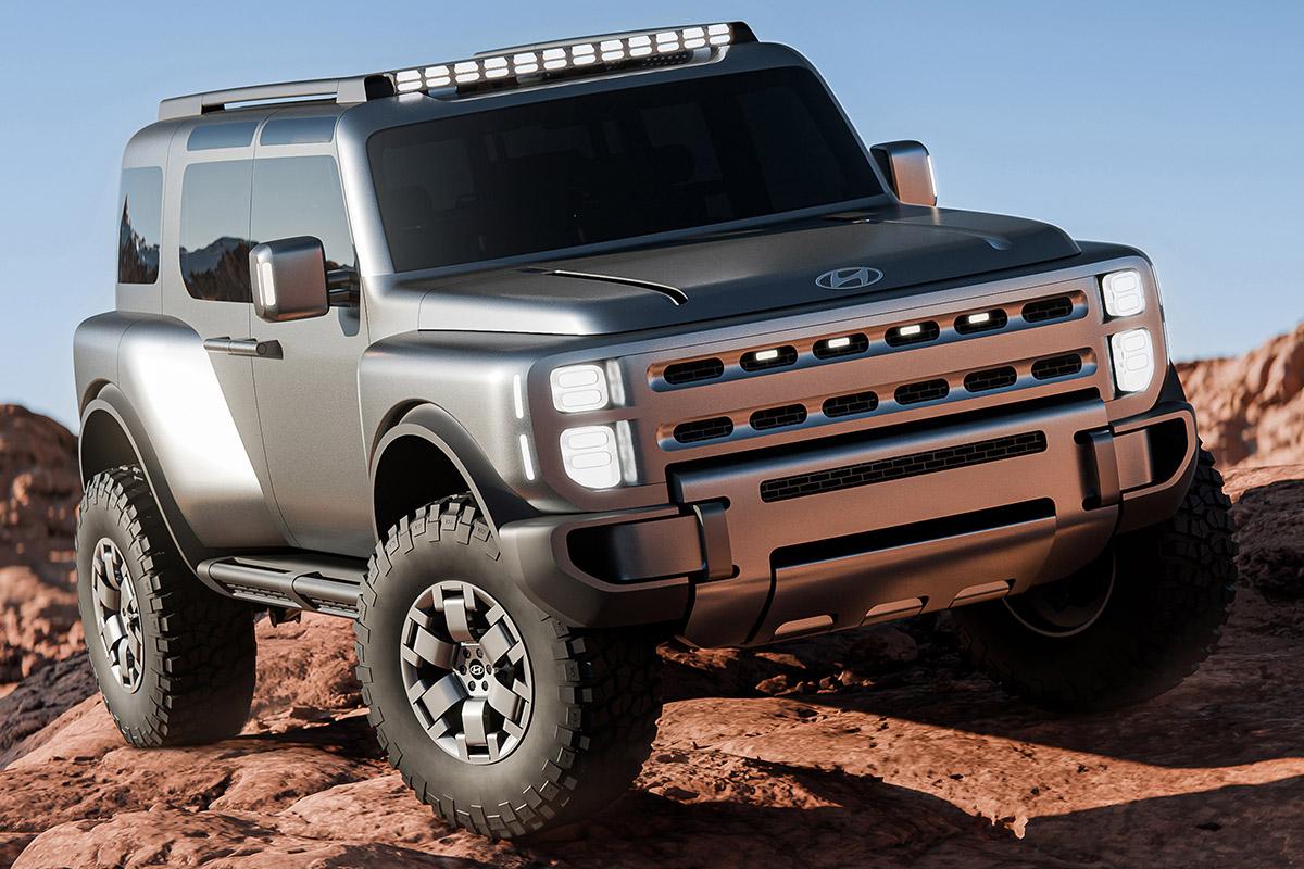 Todoterreno Hyundai Boulder Concept Todoterreno Hyundai Boulder Concept