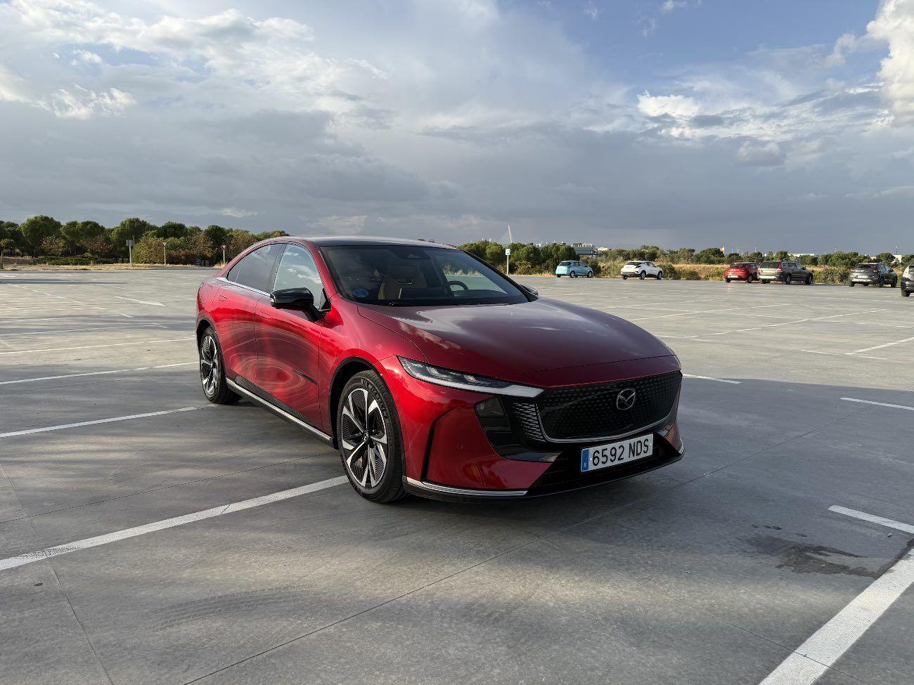 Probamos Mazda6e berlina eléctrica Mazda6e berlina eléctrica probamos