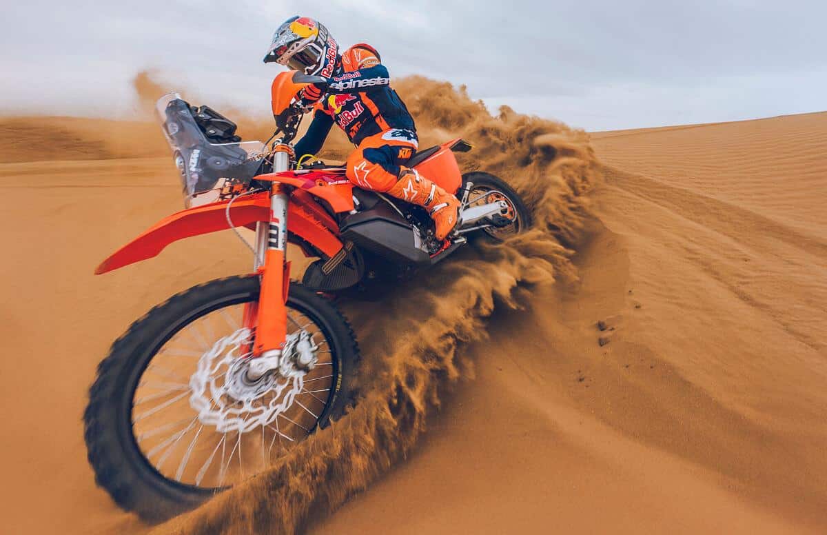 Detalle técnico KTM 450 Rally Replica