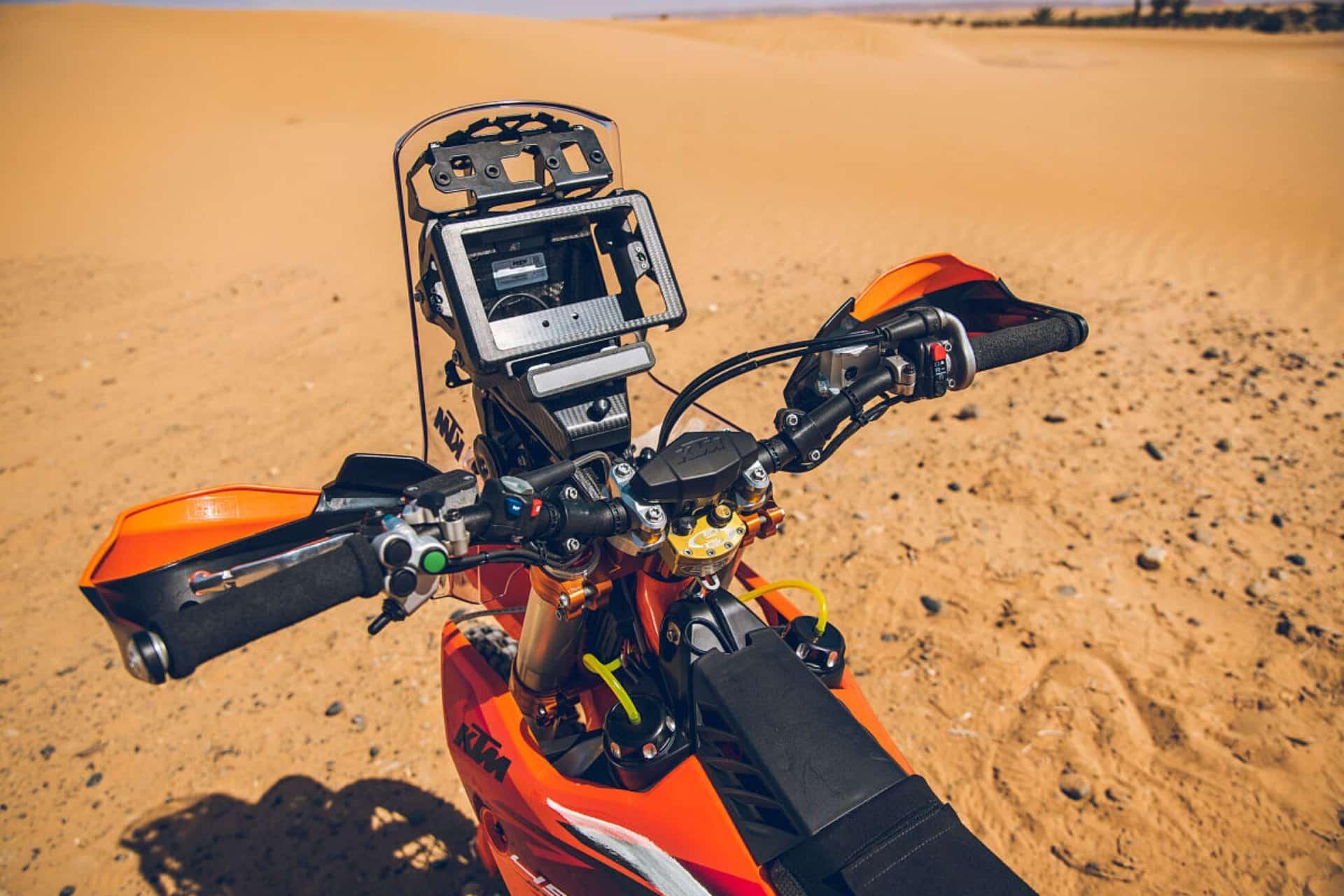 KTM 450 Rally Replica en acción