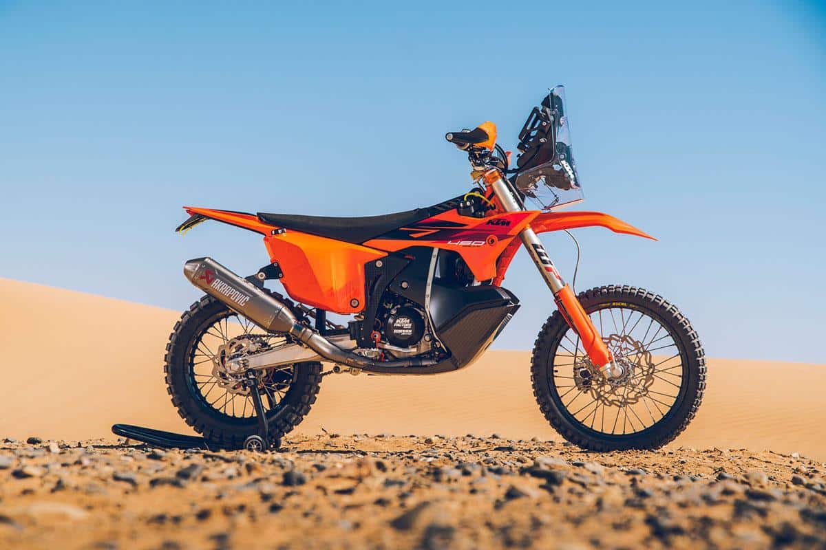Moto de rally KTM 450 Rally Replica