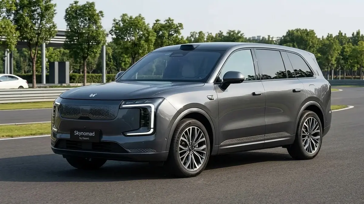 SUV Skynomad de Xiaomi vista lateral SUV Skynomad de Xiaomi vista lateral