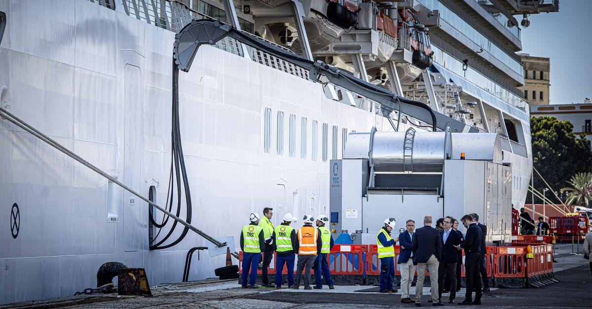 Conexión eléctrica OPS para grandes cruceros