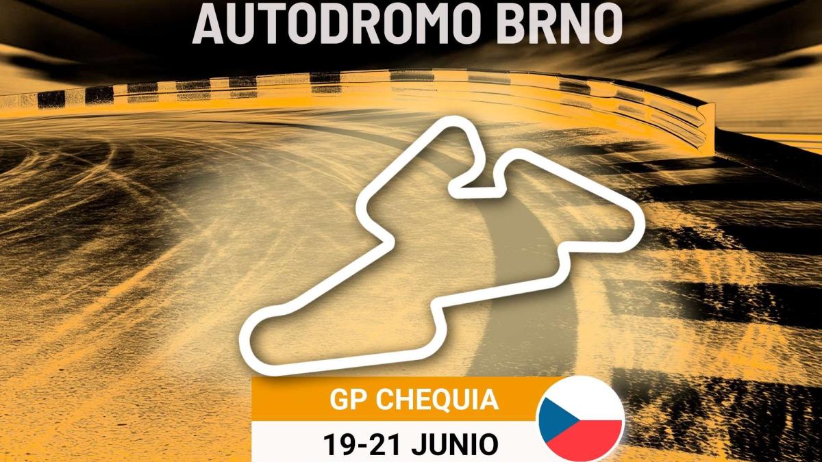 Marc Márquez pilotando su Ducati en Brno