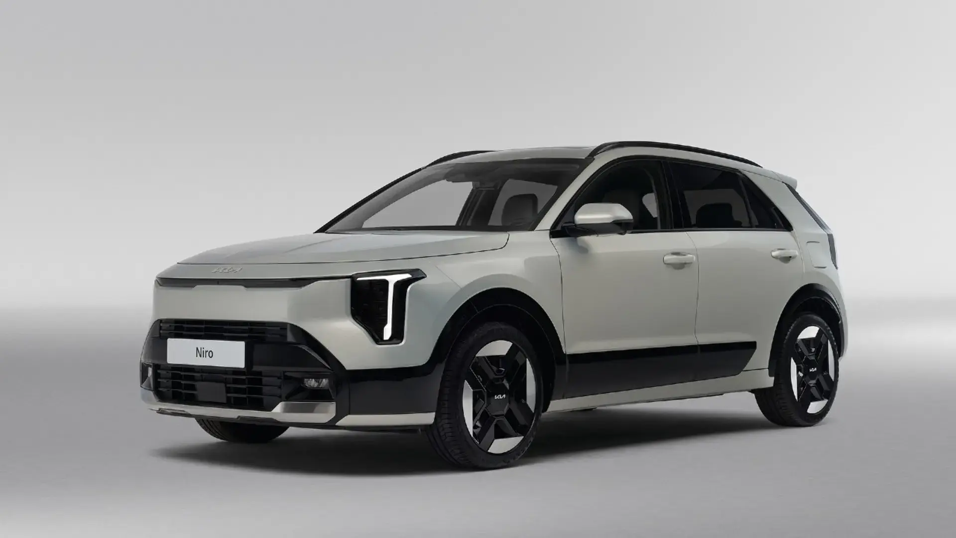 Lateral del nuevo Kia Niro Diseño lateral del Kia Niro
