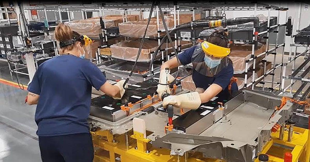 Planta de ensamblaje de baterías de Leapmotor en Mallén