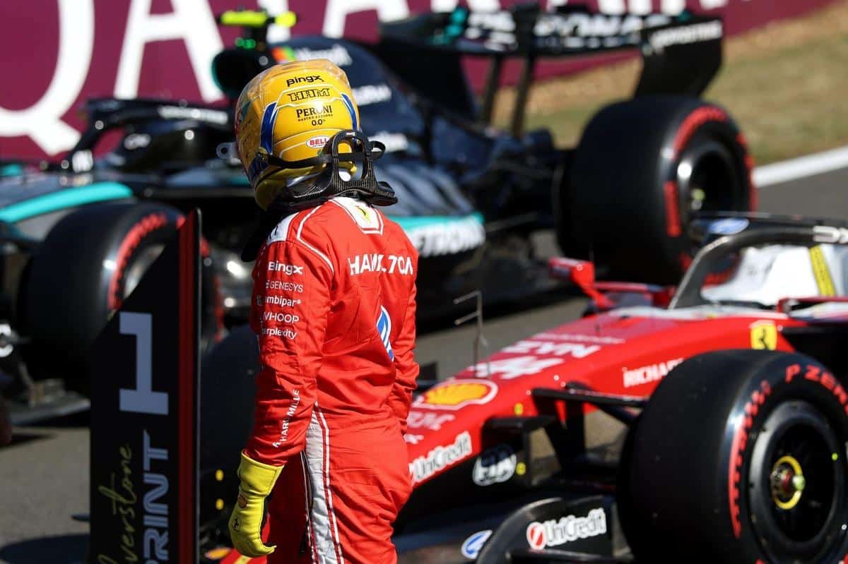 Podio del Gran Premio de Gran Bretaña