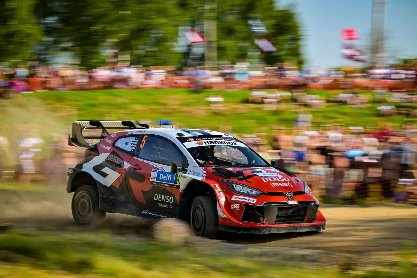 Sami Pajari y su Toyota GR Yaris Rally1