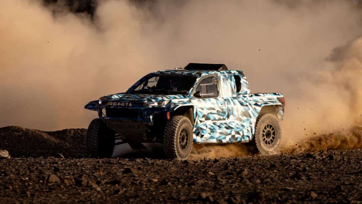 Toyota Hilux de hidrógeno para el Dakar 2027