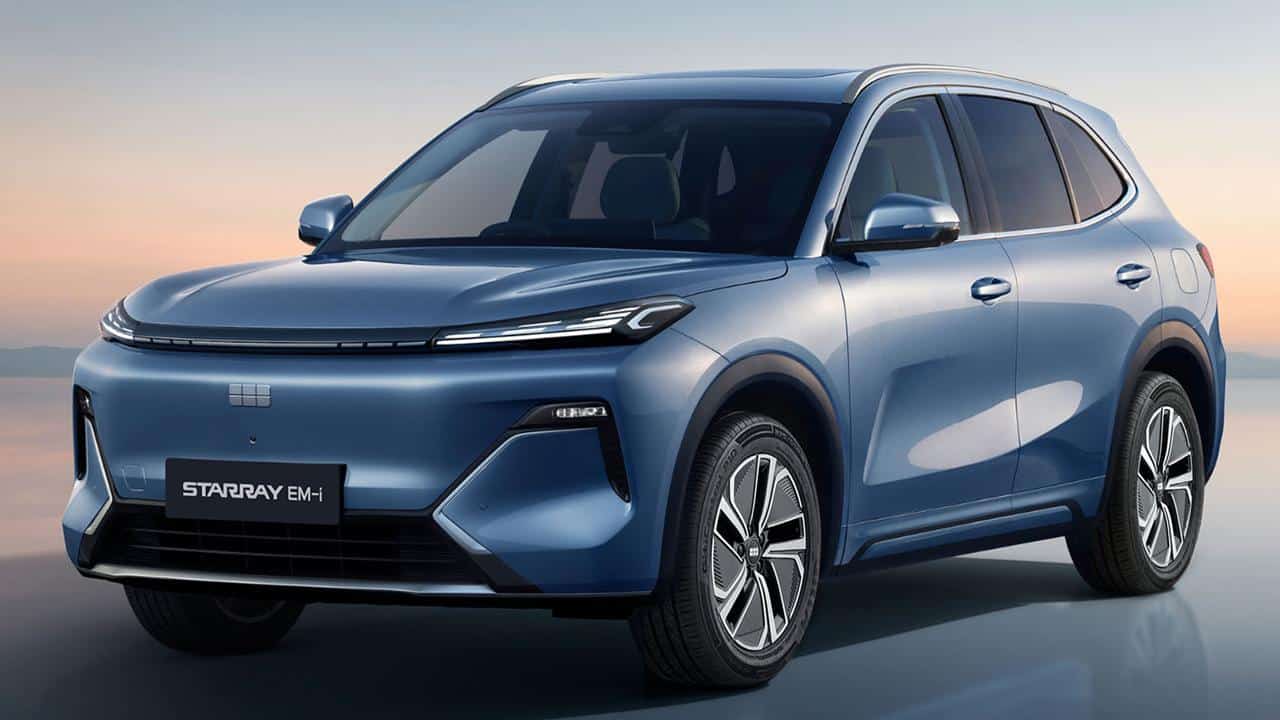 Diseño exterior Geely Starray