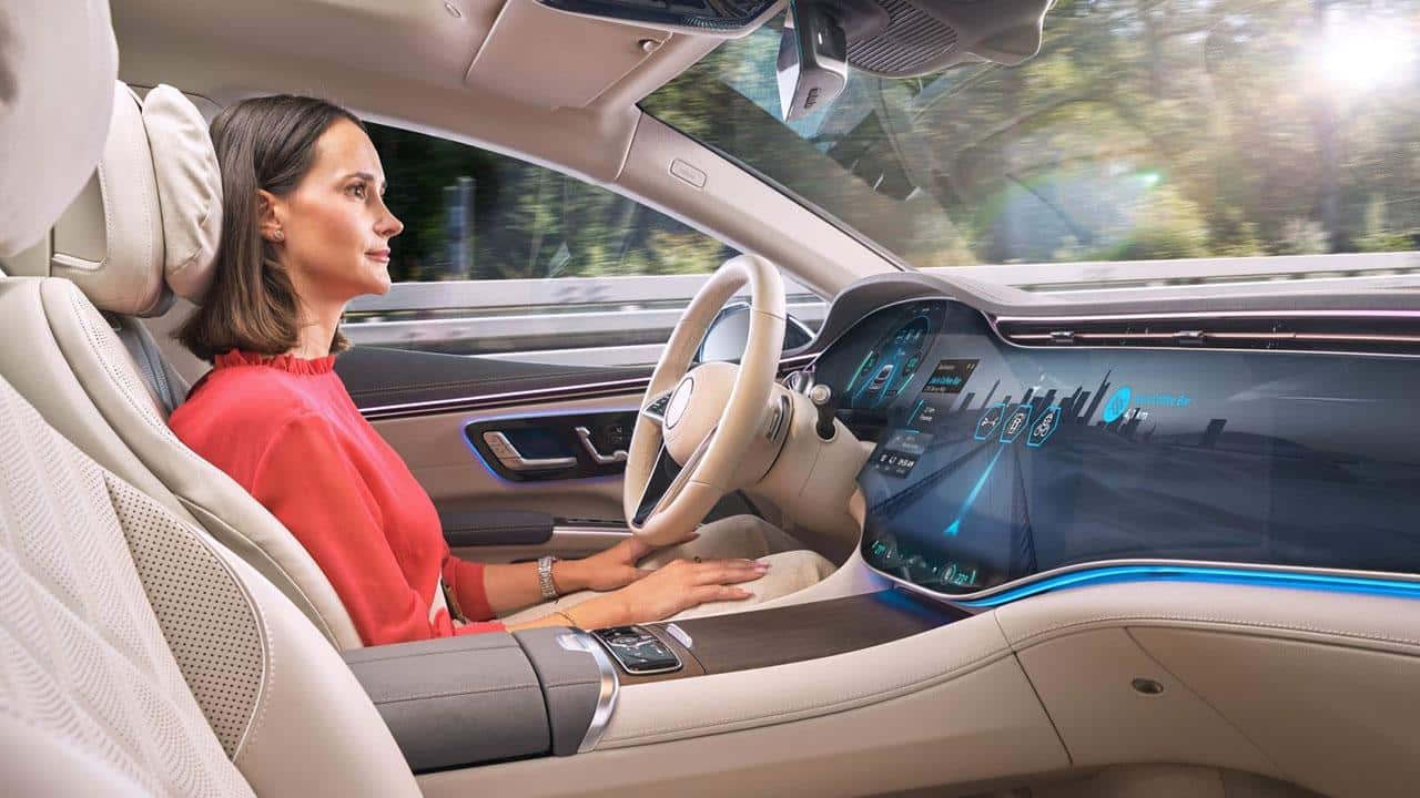 Robotaxi con conducción autónoma