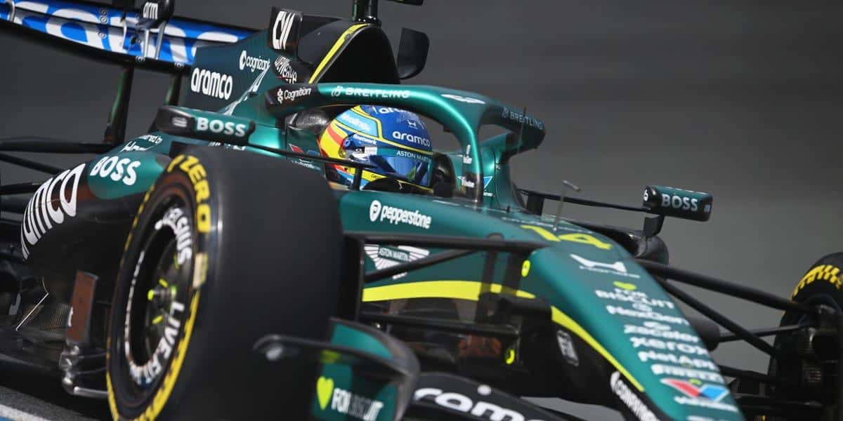 Fernando Alonso en el AMR26