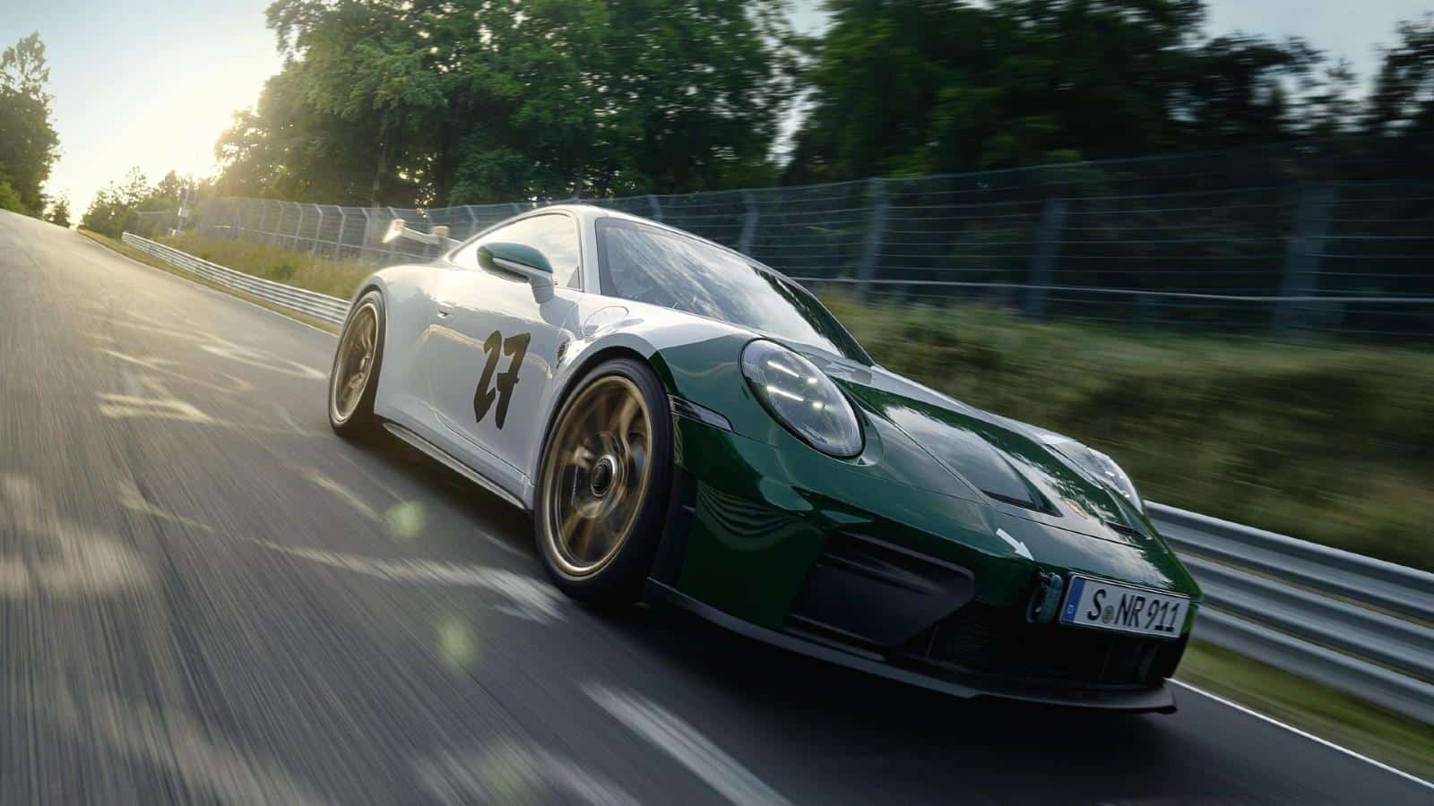 Interior del Porsche 911 GT3 100 Jahre Nürburgring