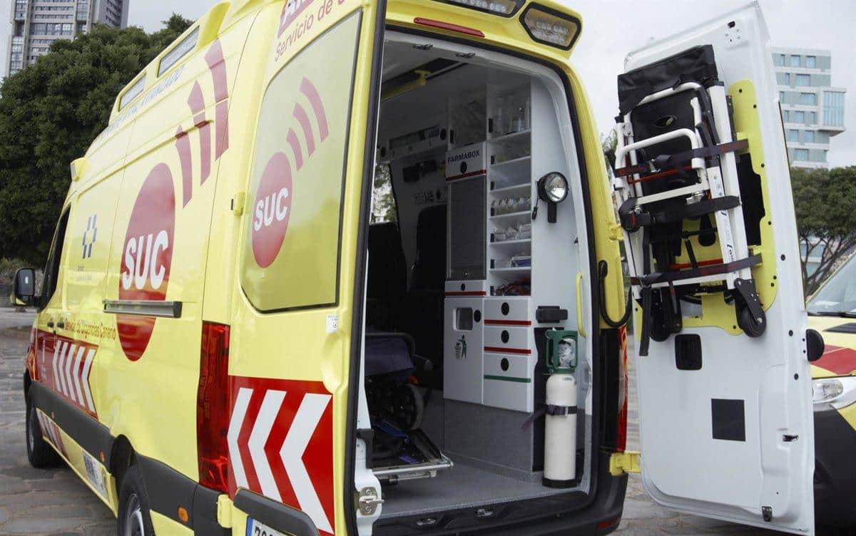 Heridos en accidente de tráfico