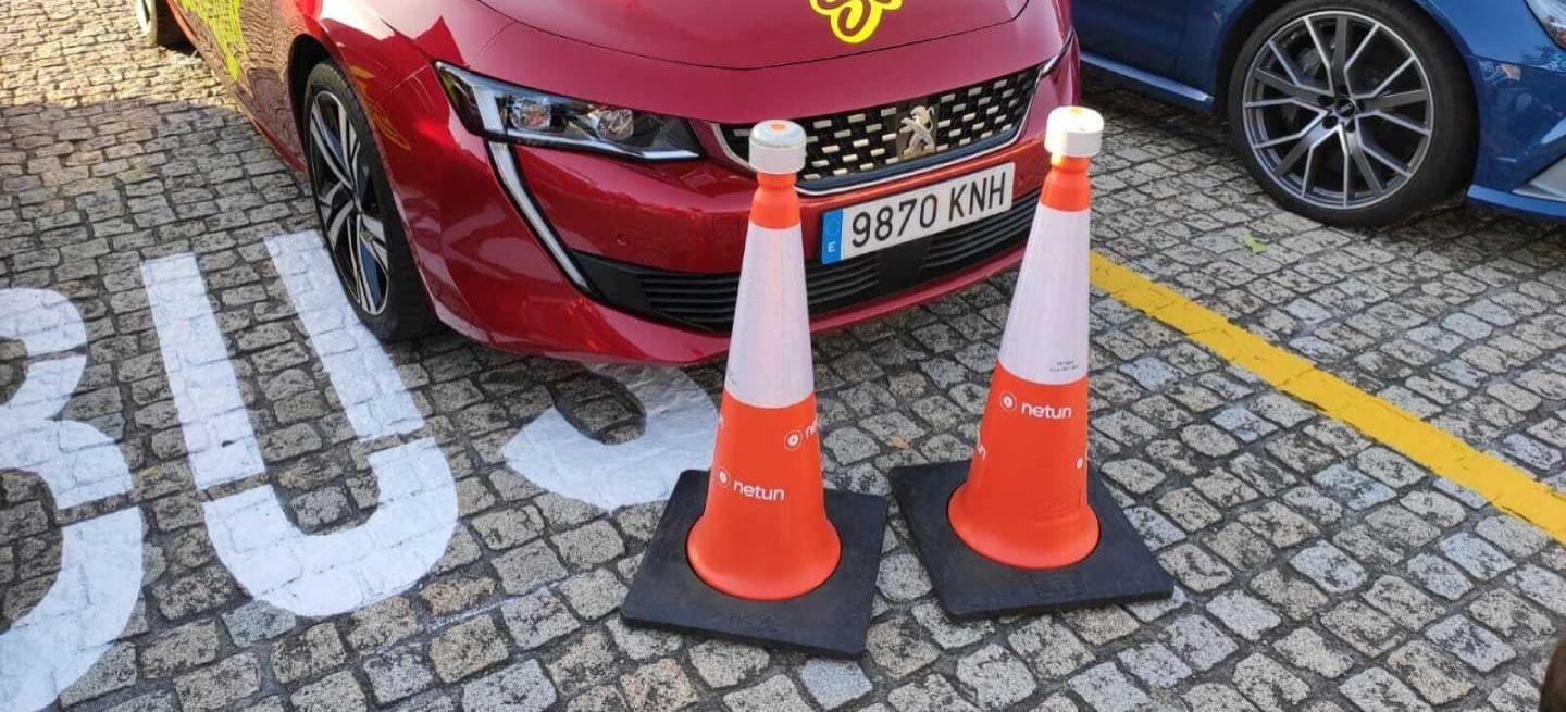 Conos inteligentes de carretera