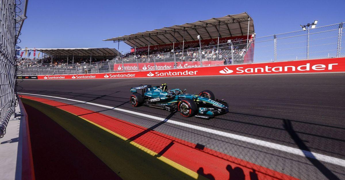 Fernando Alonso en Aston Martin