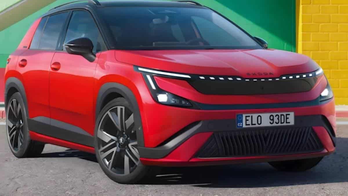 Skoda Epiq Sportline visto de frente