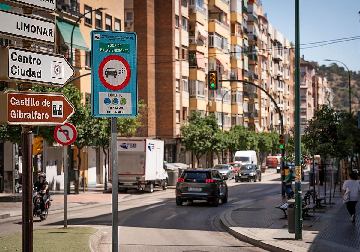 Zona de Bajas Emisiones de Málaga